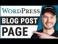 How to edit the blog post page in wordpress oceanwp theme