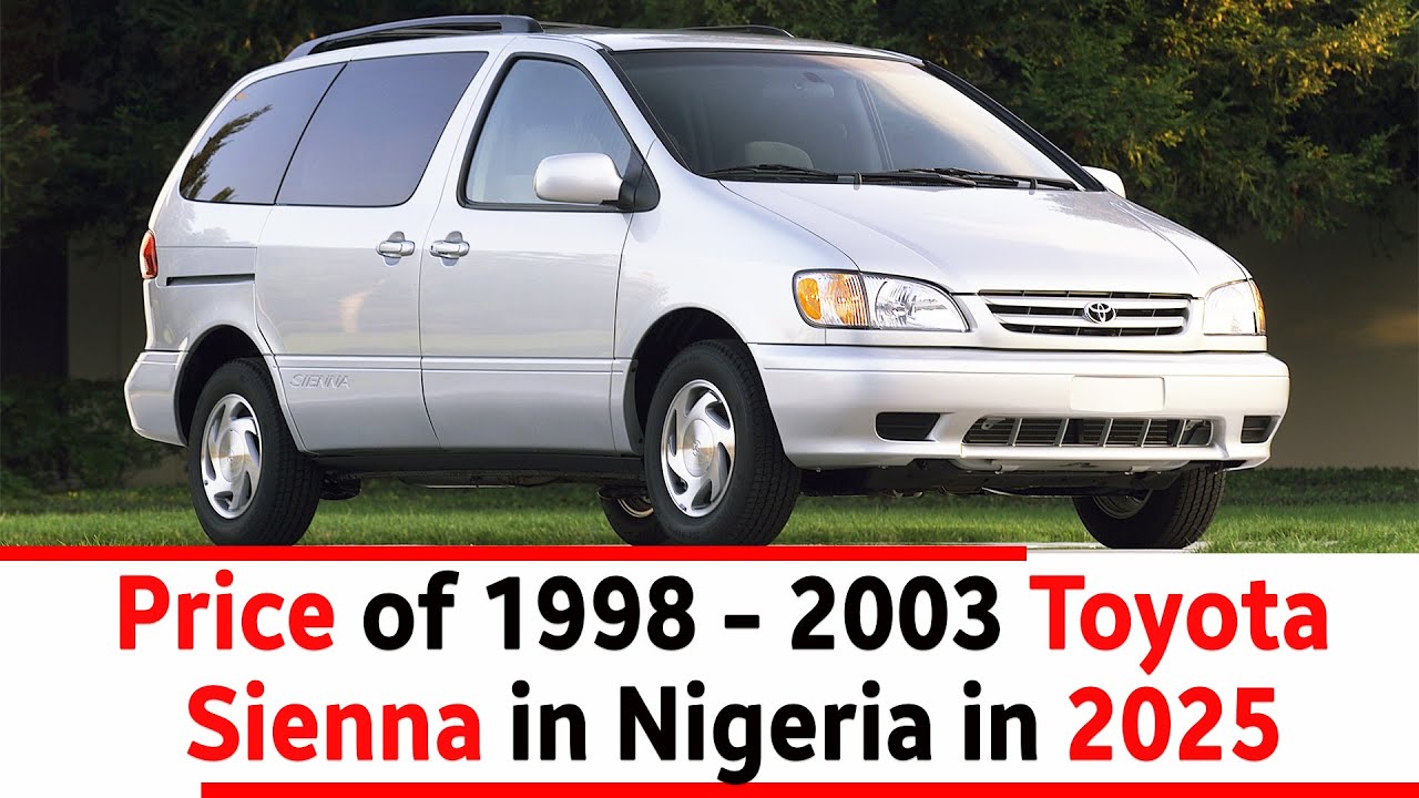 Specs and price of 1998 - 2003 Toyota Sienna in Nigeria - YouTube