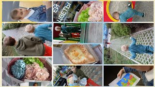 картинка: Приятный день 🤍 Купила букет 😍 Полный читмил 🤫