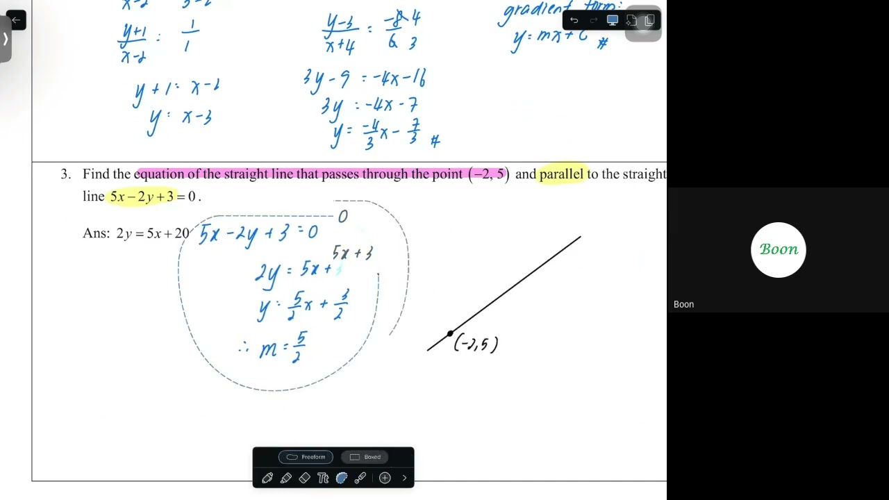 Senior One AM 1st Mid Term Examination 2026 WE4   Graph and Coordinates Pt 1