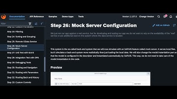 SAPUI5 Walkthrough Step 26- Mock Server Configuration   #sap #sapui5 #ui5