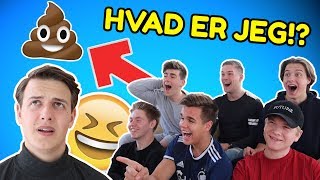 HVAD ER JEG!? (Gætteleg) M. GUTTERNE!