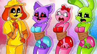 Rambley, CatNap, Smile Cat: Who is the Cutest? | Rainbow Friends Animation New | RainbowDreamsTDC