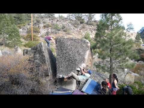 Beta Video for climb Siemay's Arete v6, Lake Tahoe