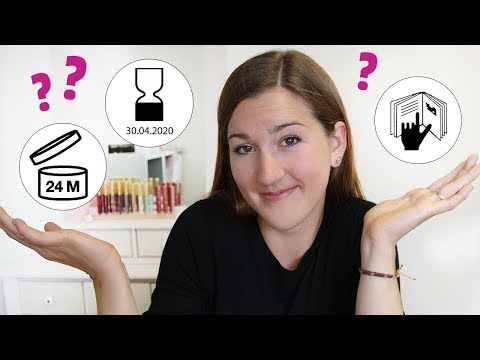 Video: Wie lange hält dekorative Kosmetik?