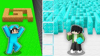 Minecraft NOOB vs PRO: GIANT MAZE BUILD CHALLENGE!