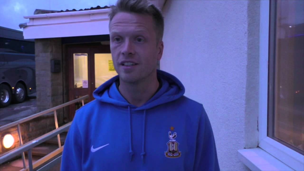 Nathan Clarke's after signing for Bradford City