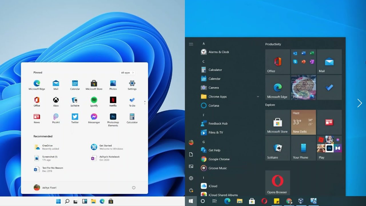 Windows 11 купить лицензию. Виндовс 11 Интерфейс. Виндовс 10. Windows 10 vs 11. Различия виндовс 11.