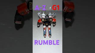 #G1transformers A to Z - Rumble #transformersg1 #80s #toys #wow #transformers #nostalgia #awesome