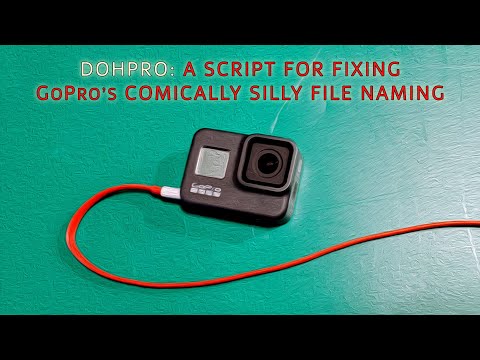 DohPro: A Script for Fixing GoPro's Comically Silly File Naming