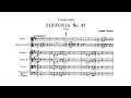 Haydn: Symphony No. 47 in G major &quot;Palindrome&quot; (with Score)