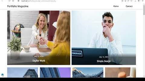 How To Install Portfolio Magazine Theme