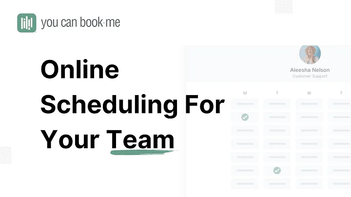 Introduction to YouCanBook me - scheduling solution for your team