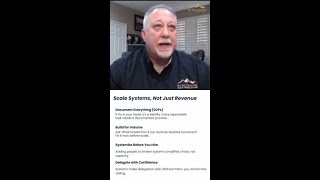 Systematize Before You Hire #shorts