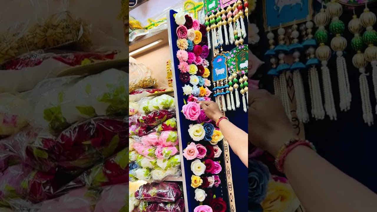 Flower Collection || Akash Handicrafts || 9899959880 || Chandni Chowk Kinari Bazar || 