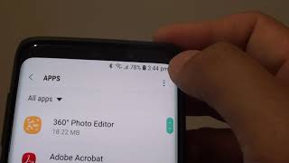 Samsung Galaxy S9 / S9+: How to Grant / Deny Apps Permission to Camera screenshot 2