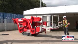 Wilson truck and track mounts Familiarisation s Teupen Leo 21GT