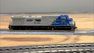 First Look: All-New Rivet Counter N Scale Norfolk Southern GE AC44C6M