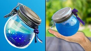 5 YouTubers Who Made Their Own FORTNITE Items IN REAL LIFE!