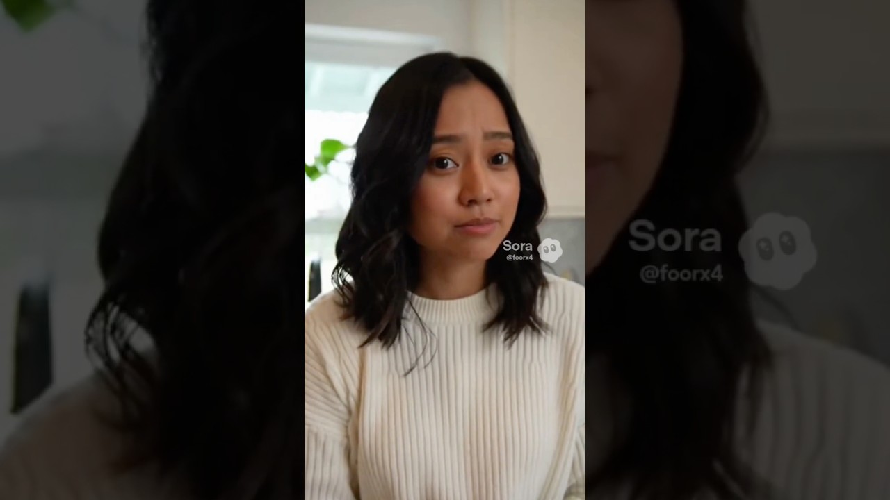 She finally said she was sorry 