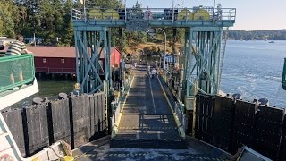 Klahowya ferry trip from Lopez to Shaw to Orcas islands