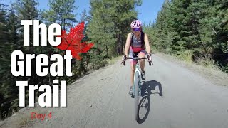 Bear Encounter on The Great Trail - 1,000km Gravel Adventure