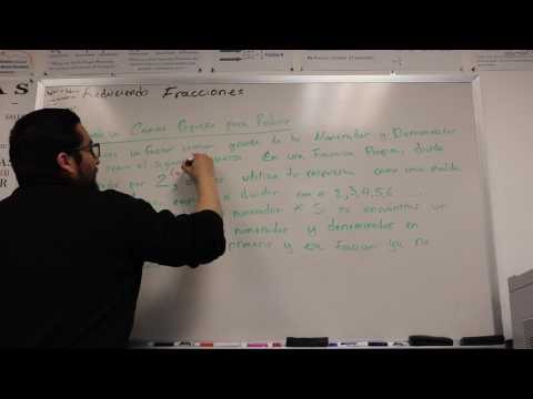 Reduciendo Fracciones Nota Parte 2