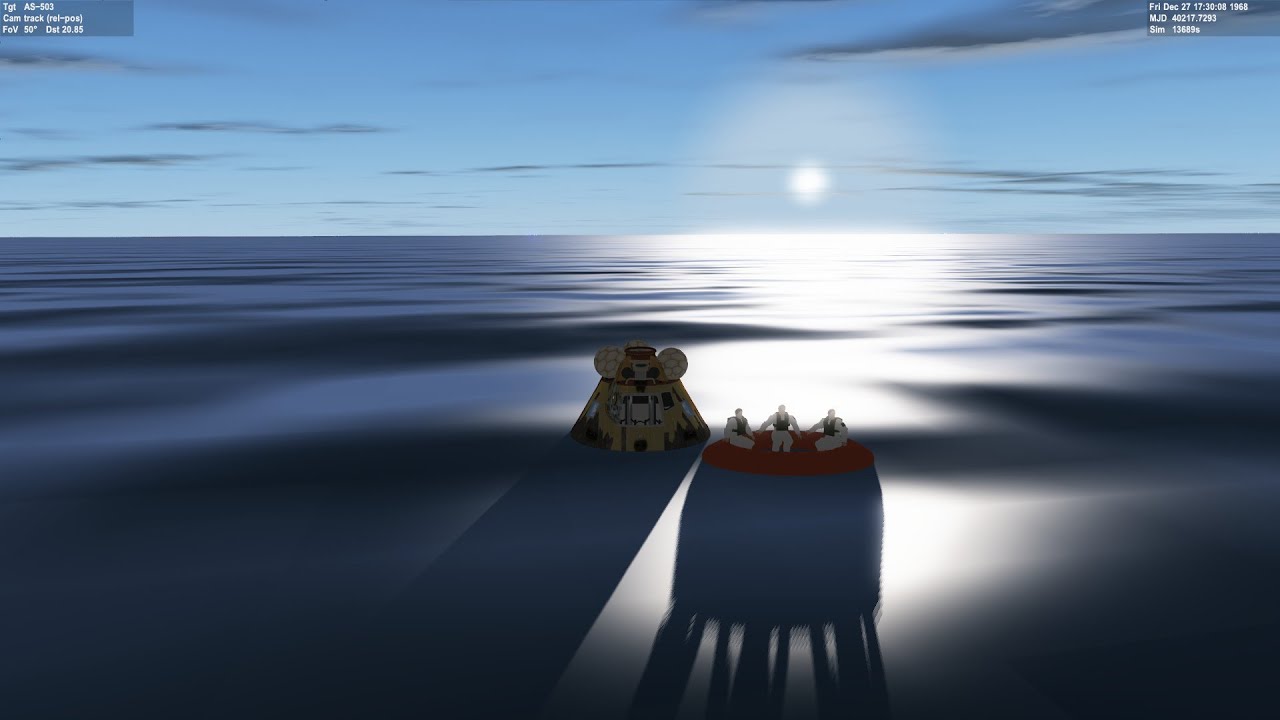 Apollo 8 NASSP 8 Beta - Orbiter 2016 - Entry