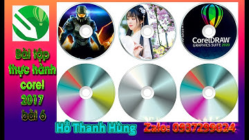 Bài tập thực hành powerclip corel 2017 bài 6