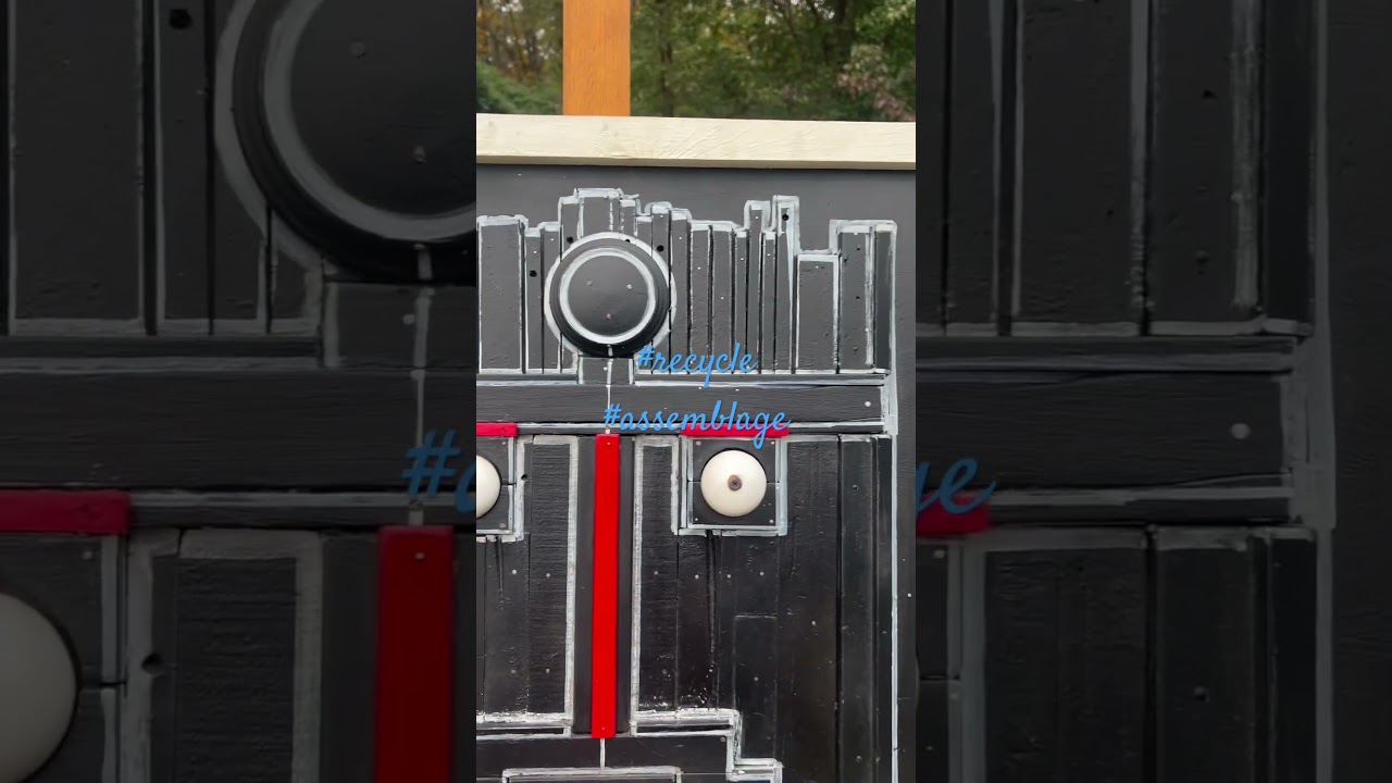 How to recycle scrapwood into assemblage art