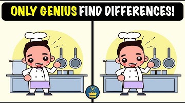 Spot the Difference Puzzles ! (HARD) | Quiz Game | ONLY GENIUS FIND DIFFERENCES!