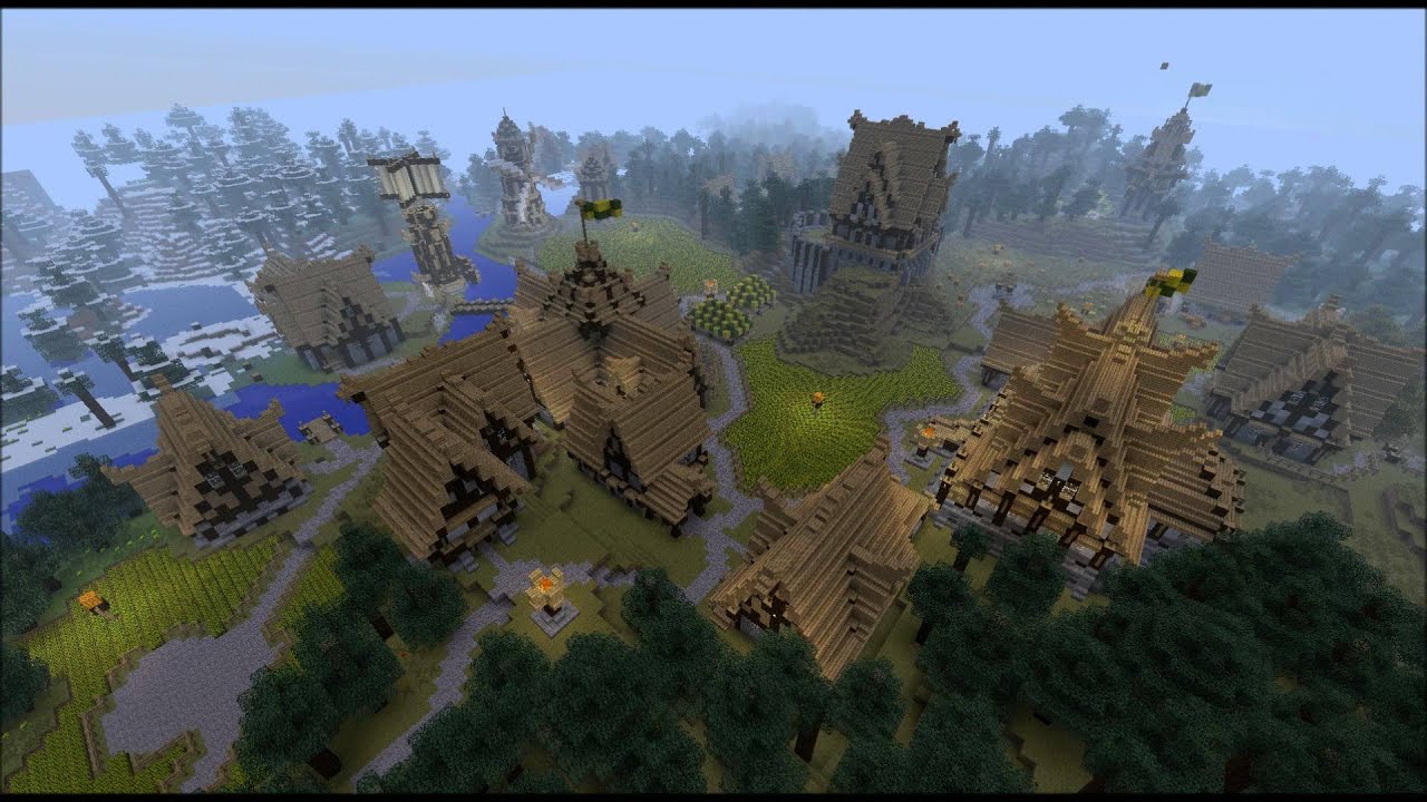 Minecraft: Medieval City "Kargeth" Update 7 (part 1/2 