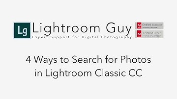 4 Ways to Search for Photos in Your Lightroom Library