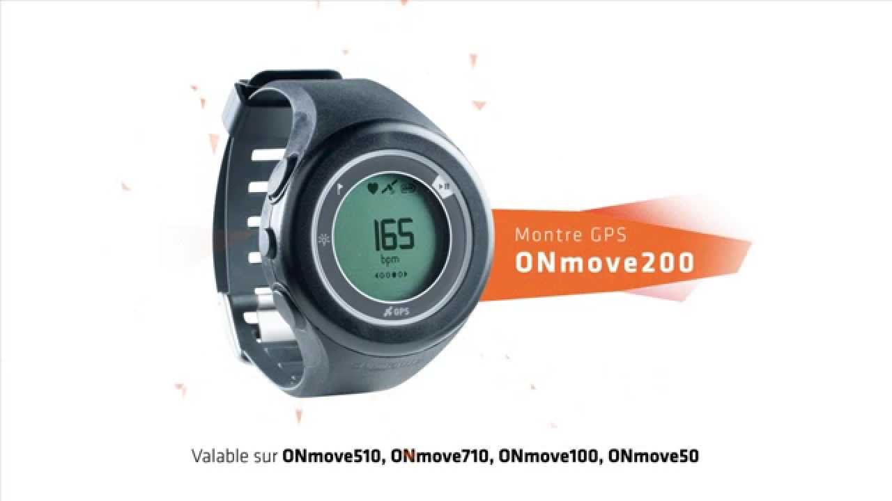 Montre GPS cardio ONmove 500 : infos, avis et meilleur prix. Montres  Running Cardio GPS.