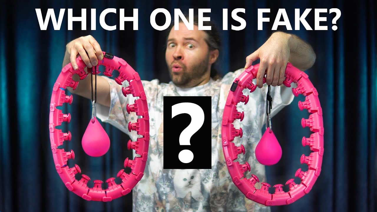 How To Spot Fake Smart Weighted Hula Hoop Scams (Watch Before Buying ...