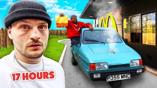TGF Driving 100 Miles Through A McDonald&#39;s Drive-Thru