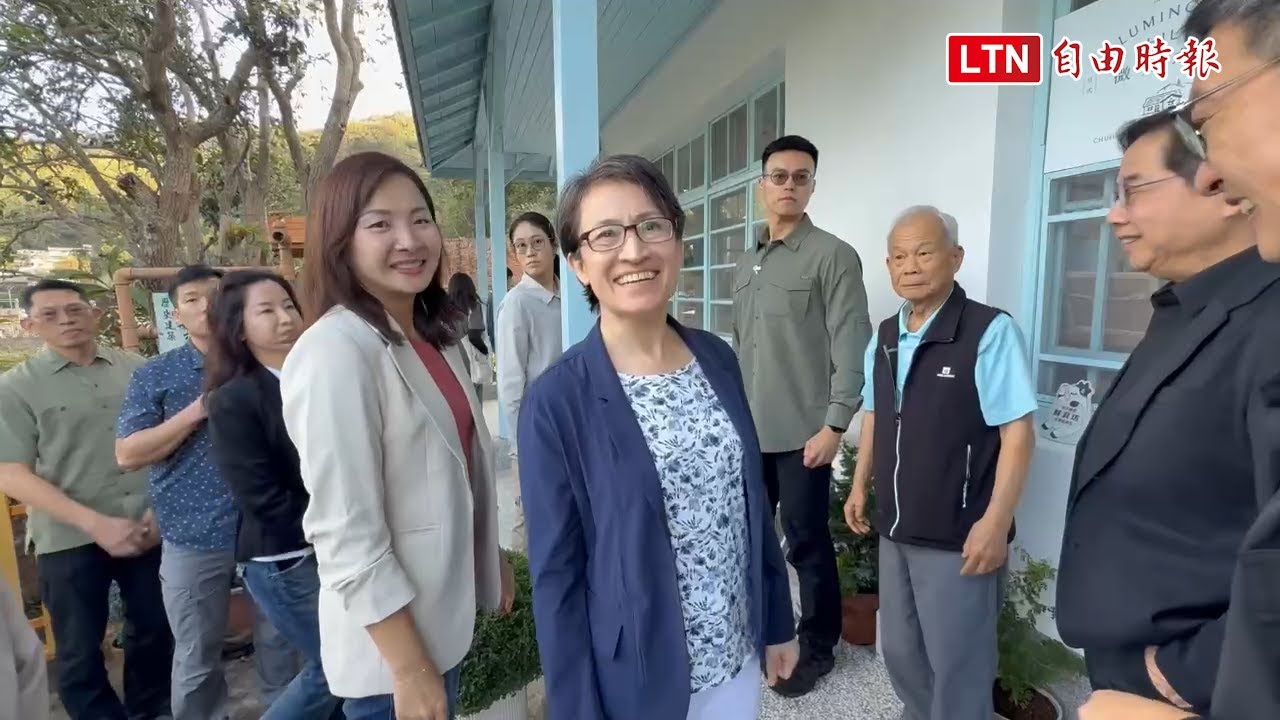 開始輔選了？ 蕭美琴到苗栗喝下午茶同框陳品安 喊「一起加油」