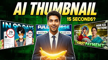 Create VIRAL Thumbnails in 15 Seconds with Nano Banana 🍌 AI