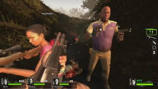 Lets Play Left 4 Dead 2 - (Commentary) Part 9 - The Parish Single Player + bots Expert