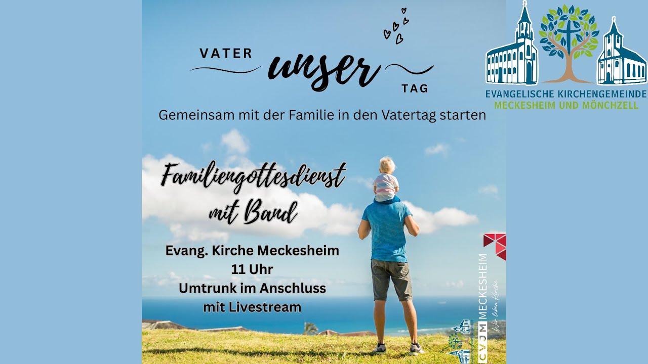 Gottesdienst an Christi Himmelfahrt am 29.05.2025 um 11 Uhr - YouTube