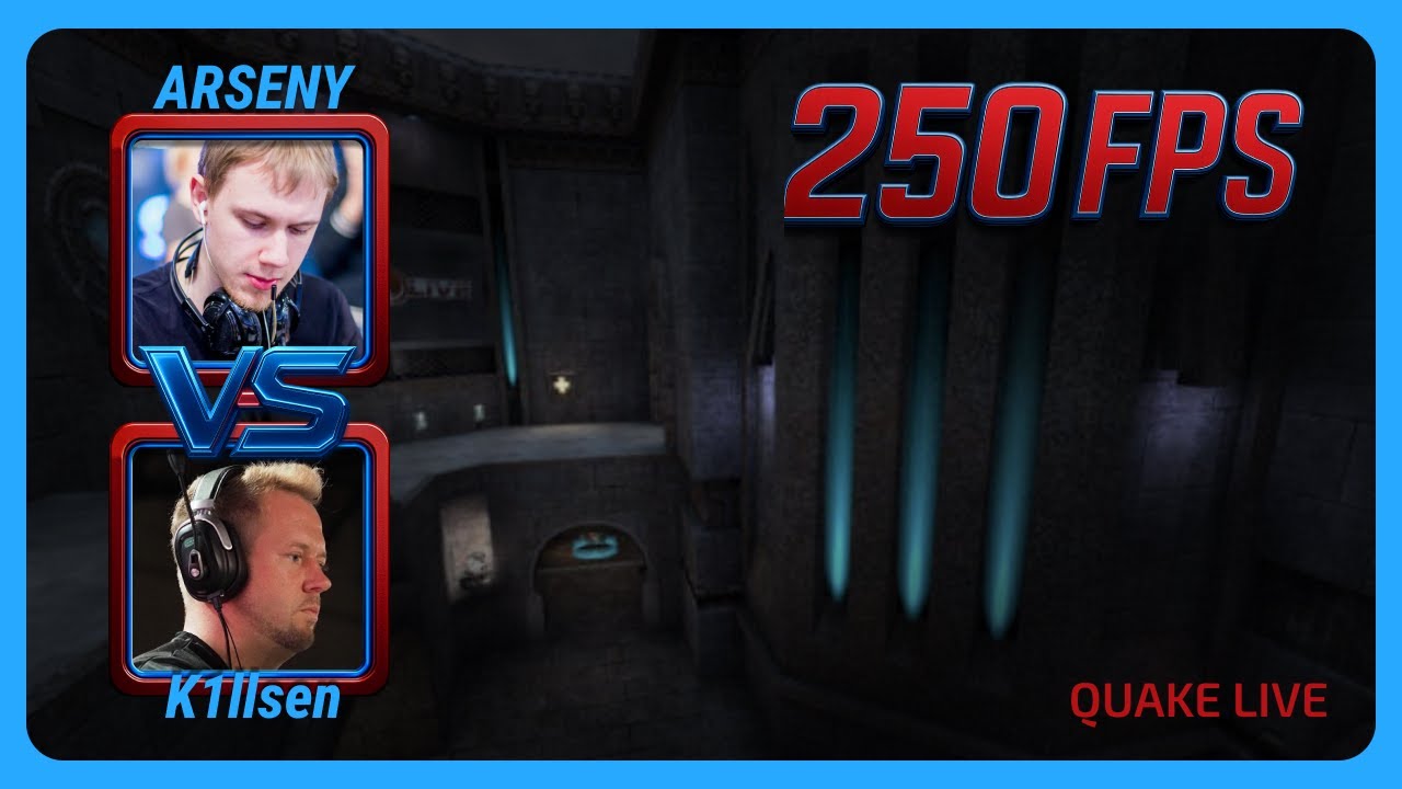 Arseny vs k1llsen | 250FPS Quake Season 4 | BO3 | Quake Live