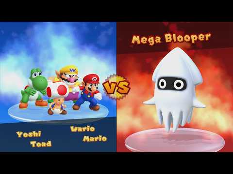 Mario Party 10 - Airship Central - Yoshi vs Toad vs Mario vs Wario