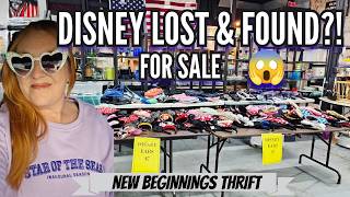 Disney Lost Found Is FOR SALE This Only Happens a Few Times a Year New Beginnings Thrift Store