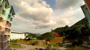 Xiaomi Yi Action Camera Time Lapse Video - Cloud motion