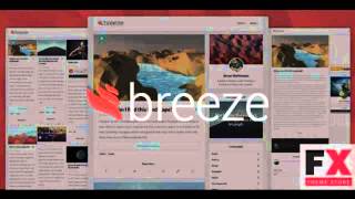 Preview Breeze Minimalist Responsive Personal Blog TForest Profile