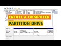 CREATE A COMPUTER PARTITION DRIVE