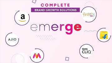 Emerge Accelerator program | E-commerce Account Management Service to Boost Sales & Brand Growth