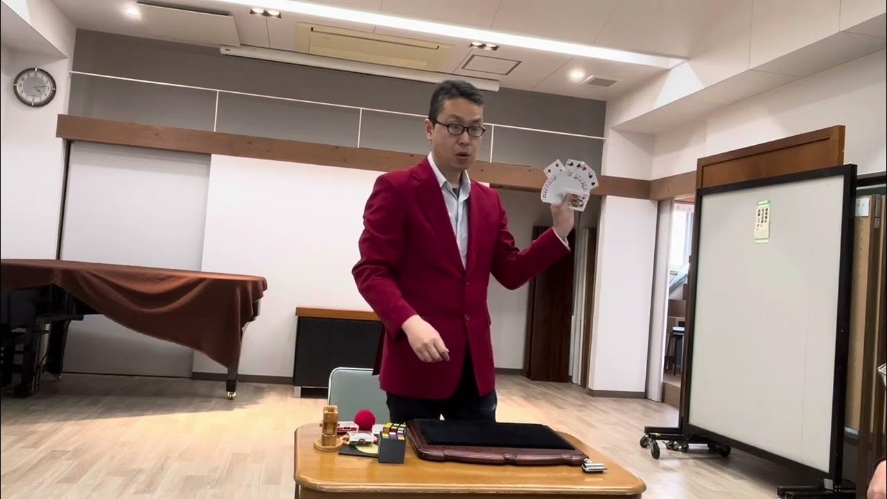 2024.5.13 ポケットに飛行するカード アランアッカーマン YouTube