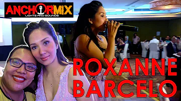 ROXANNE BARCELO with Team ANCHORMIX
