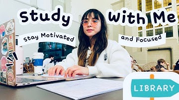 5 Hours Study With Me LIVE | UBC Library | Pomodoro Technique 90/10 | Focus & Productivity Boost